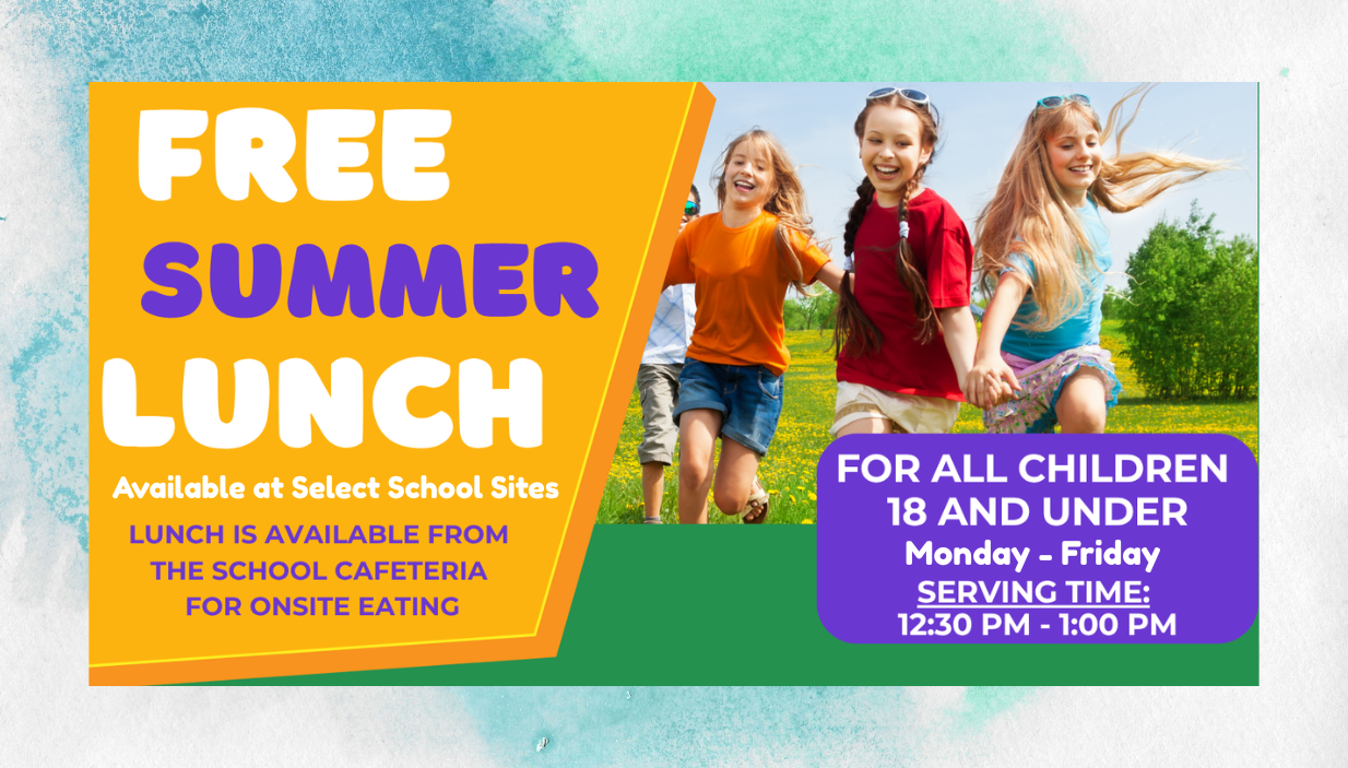 Free Summer Meals Program 2025 